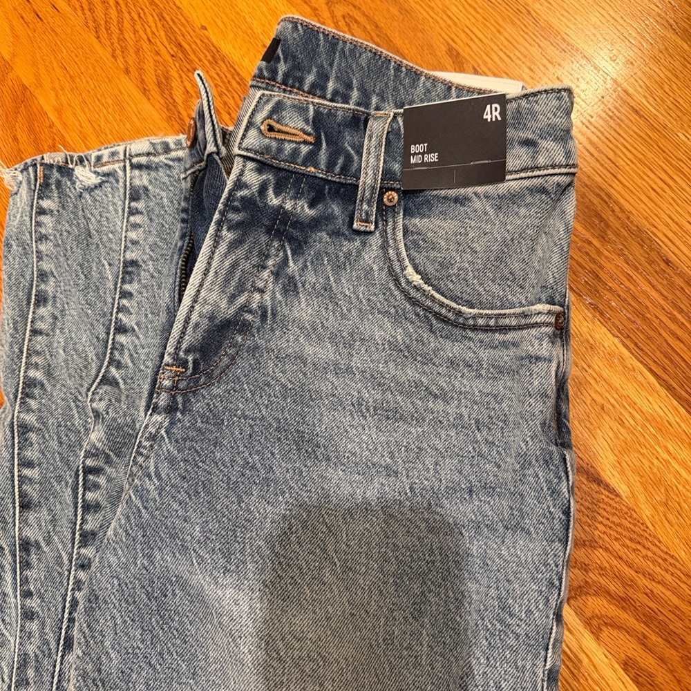 Express Women's Boot Cut Jeans - Blue